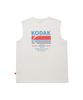 KODAK Breeze Pop Aerocool Big Graphic Sleeveless T-Shirt Ivory