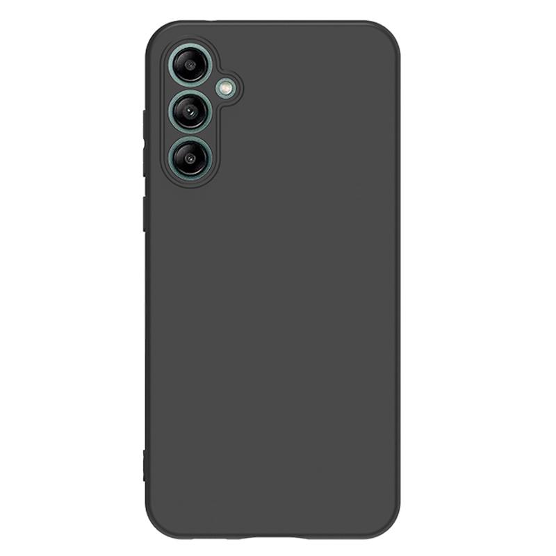 

TPU Matte Phone Case for Samsung Galaxy S23 FE,Precise Cutouts Phone Back Cover Black