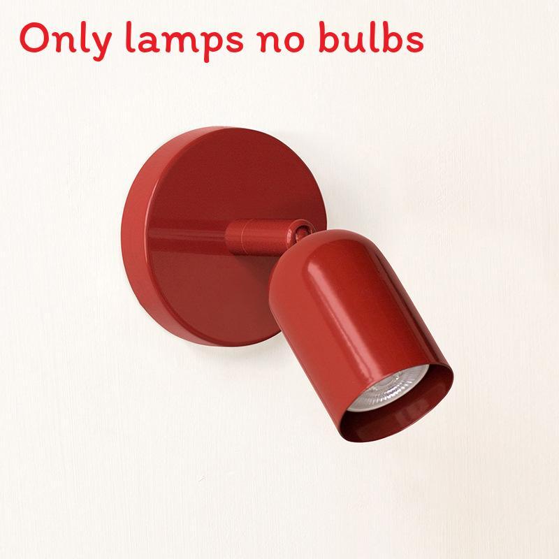 Retro Iron Wall Light With Dual Heads For Home Interior And Bedroom Use