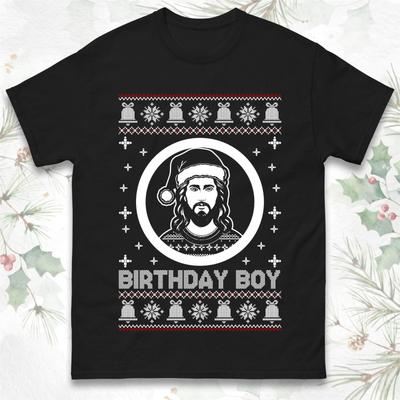 Jesus Geburtstagskind Weihnachtsshirt