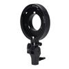 Mount Adapter for Bowens Aluminum Camera Flash Bracket Holder for LED Light Softbox Beauty Dish Reflector Umbrella