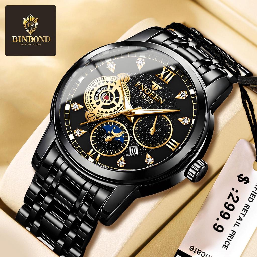 Orologio Sportivo Meccanico Impermeabile alla Moda da Uomo Fen Zun