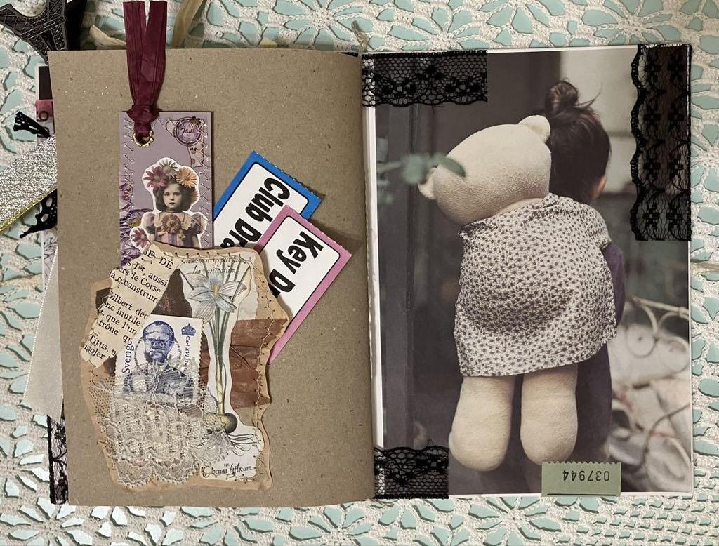 [USED] Junk journal, sharing file, botanical, plants, postcards