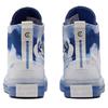 Converse Chuck Taylor All Star Blue White Comfortable and Versatile High-Top Espadrilles Unisex Blue & White