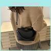 Chic Pu Leather Small Square Shoulder Bag For Women With Unique Fashionable Style