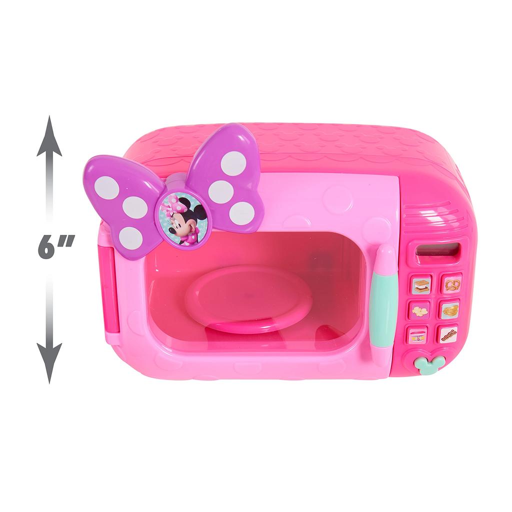 Minnie Mouse Kitchen Microwave Disney Toy Multicolor