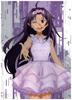 Ranma 1/2 Compatible FamilyMart Clear File Set of 2 Akane Tendo