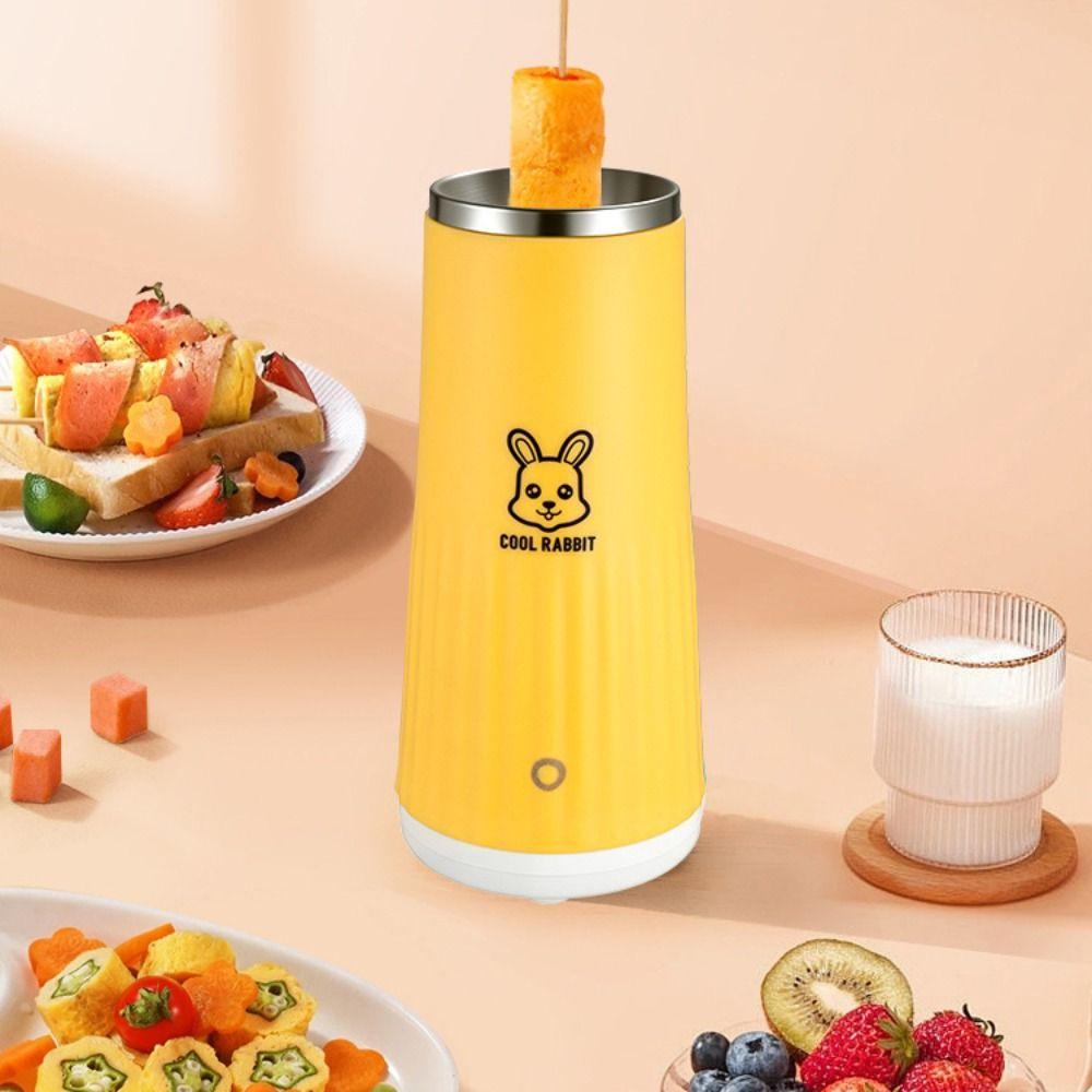 Automatische Eirollenmaschine Mini Elektrische Omelett-Grillmaschine Eierwurstkocher Frühstück