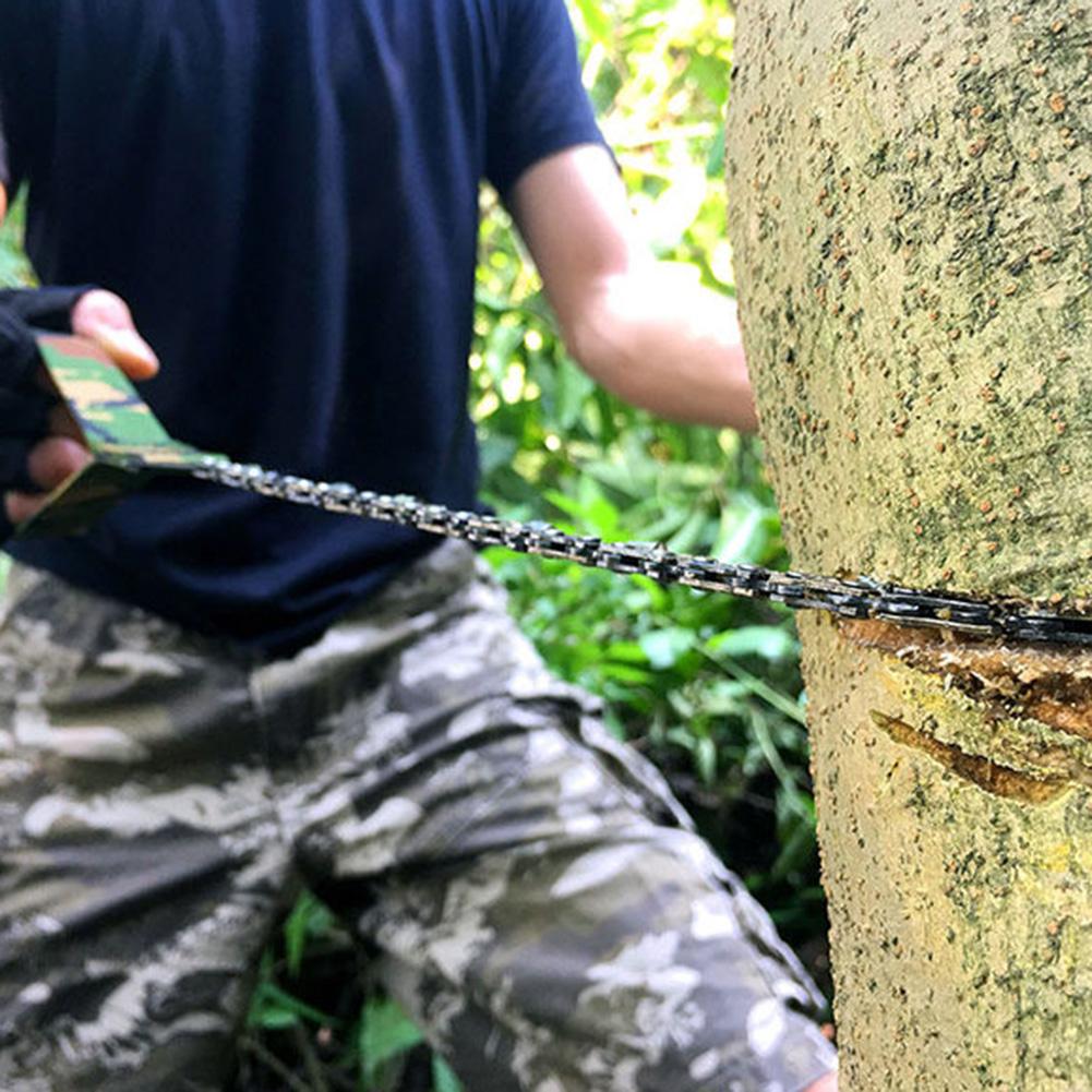 Hand-drawn Wire Saw Field Mountaineering Life-Saving Chain Saw Tool Multi-function Saw Chain Pocket Chain Saw