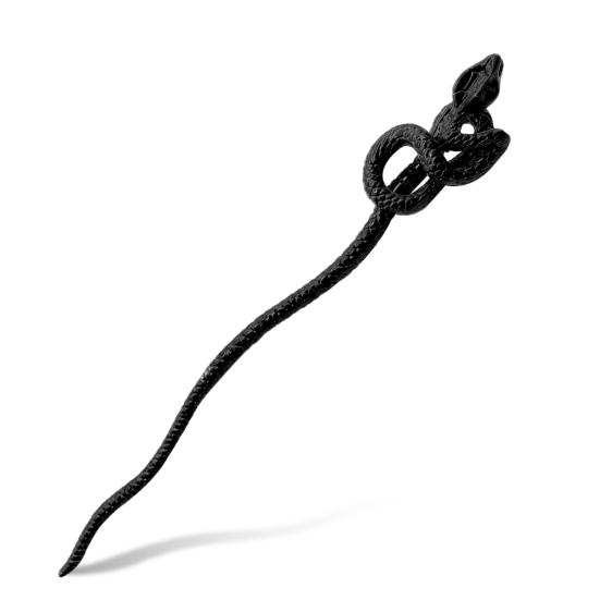 

Hair Stick Vintage Style Snake Image Smooth Edges Serpent Carved Bone Hairstick for Party