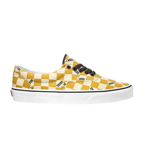 Vans Era  Big Check Yolk Yellow  VN0A4U39WYT Men s Shoes 35 белый/жёлтый