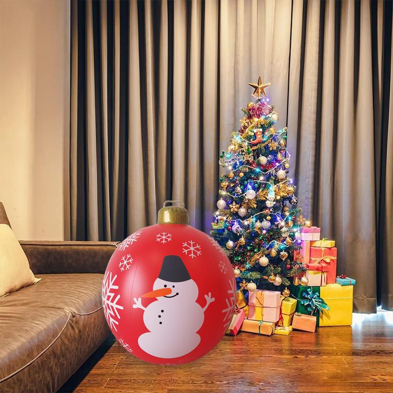 Christmas Decorations Outdoor Festival Venue Layout Festival Party Decoration 60cm Christmas Ball