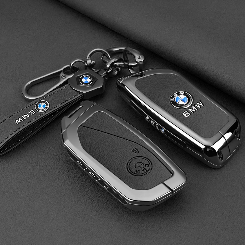 Car Key Cover Case Protector Keyless Remote Key Bag Shell For BMW i7 X7 G07 LCI iX I20 X1 U11 7 Series G70 G09 XM U06G81 M3 2023