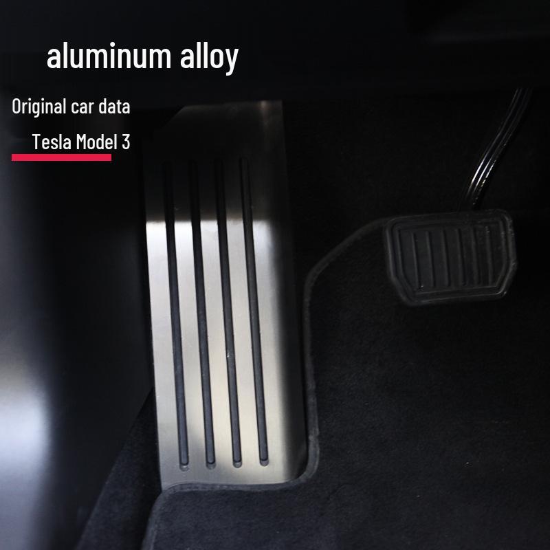 Tesla Model 3/Y/3+ Stainless Steel Brake & Accelerator Pedal Accessories