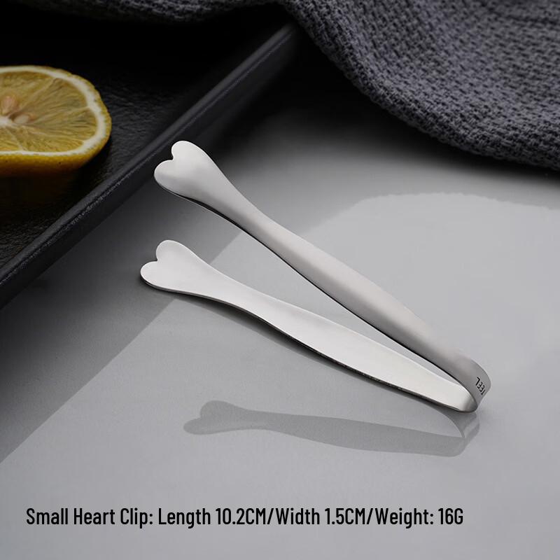 

Stainless Steel Heart Sugar Tongs