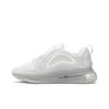 Nike Womens Air Max 720 'Pure Platinum' (women's sizes) White / White-Mtlc Platinum-Pure Platinum Casual Shoes AR9293 101