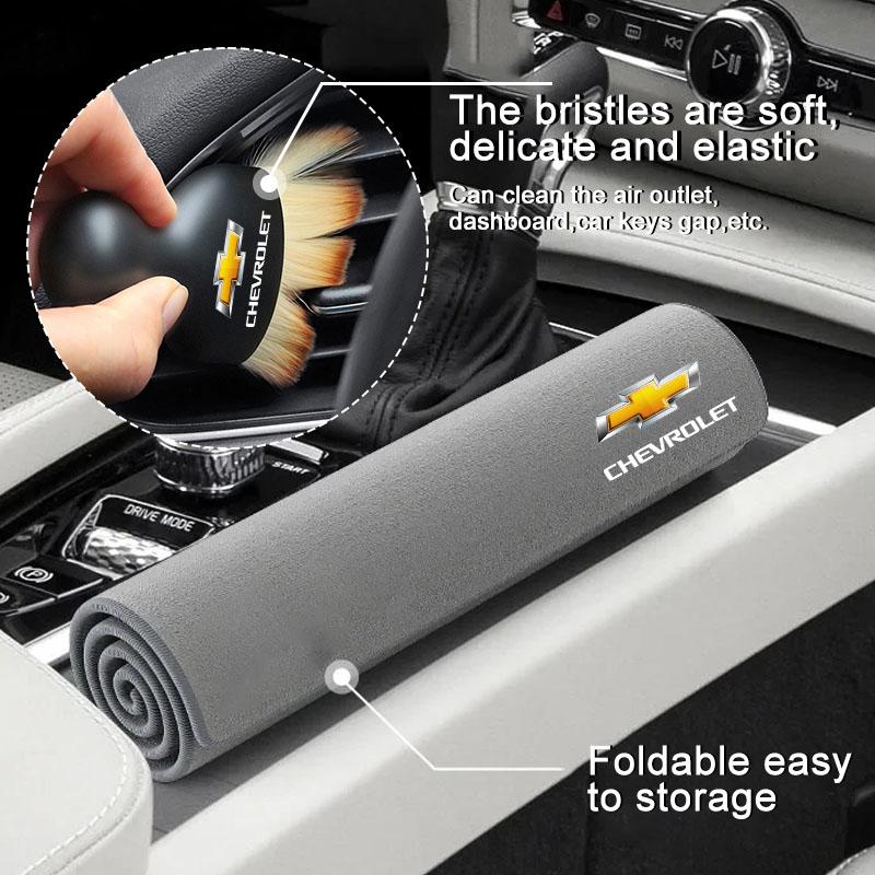 Car Washing Cleaning Tool Air Conditioner Air Outlet Cleaning Soft Brush For Chevrolet Captiva Colorado Cruze Spark Malibu Car Accessories