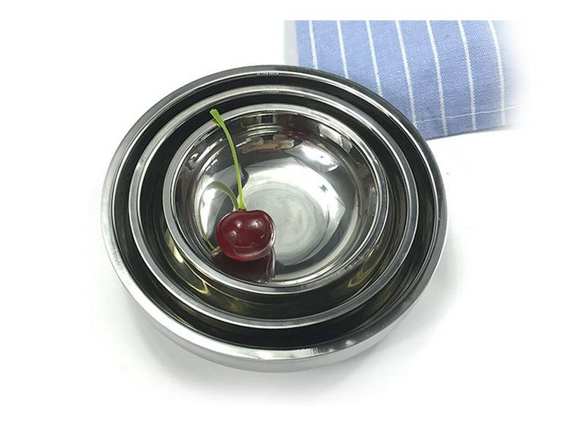 Stainless Steel Double-Layer Sauce and Snack Dish