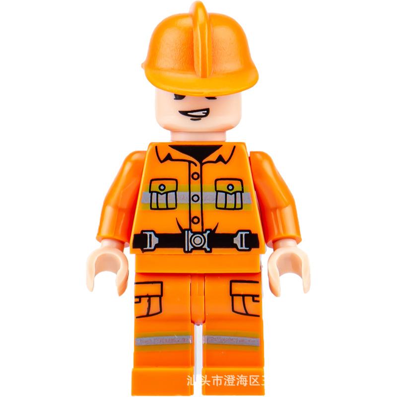 Ninja Warrior Superhero Military Doll Building Block Toy