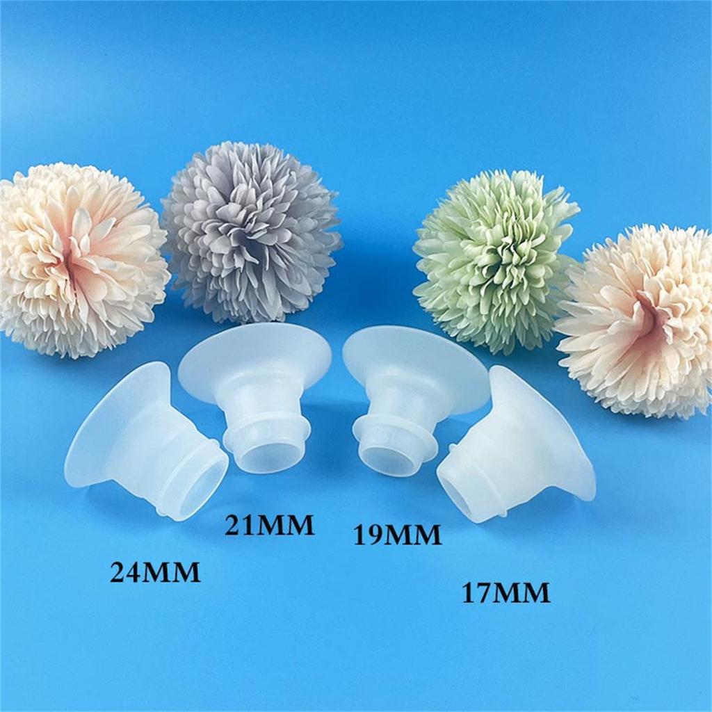 Adaptor de corn pentru pompă de sân din silicon Inserție de flanșă pentru pompa de sân universală Inserție de parte a pompei Îmbunătățiți eficiența pompei