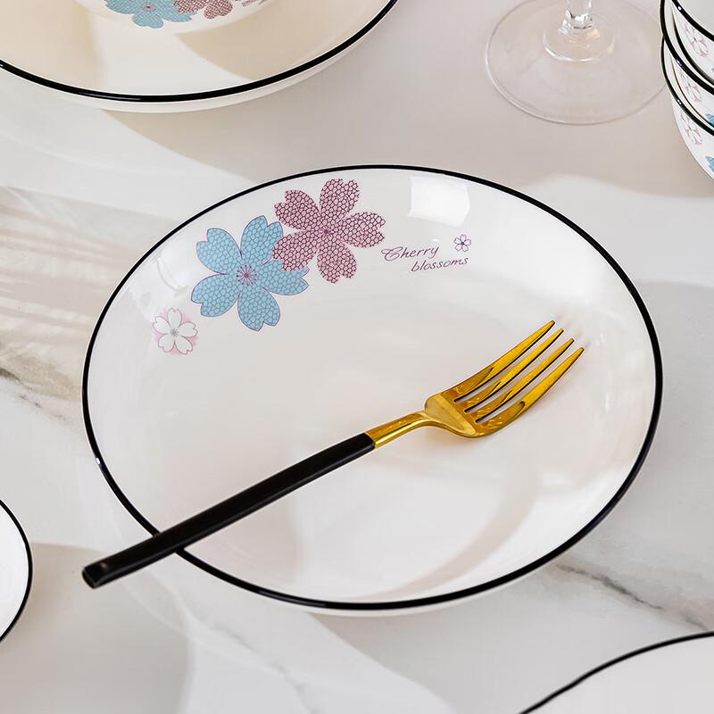 Jingdezhen Ceramic Dinner Plate Set