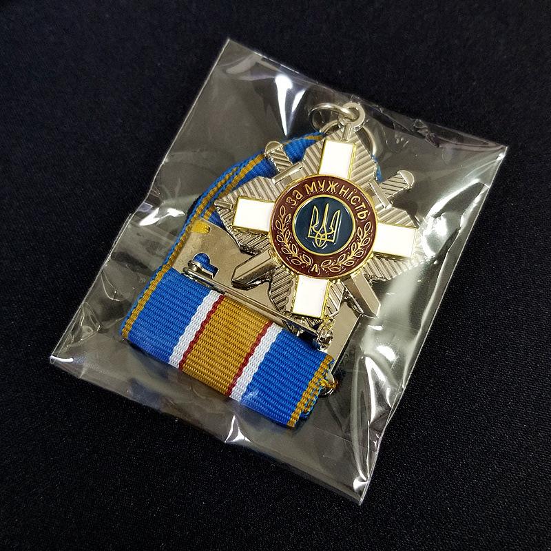 

1 шт. Україна Хрест Металевий Значок Копія Металеві Значки Аксесуари для Уніформи Реквізит для Фотографії