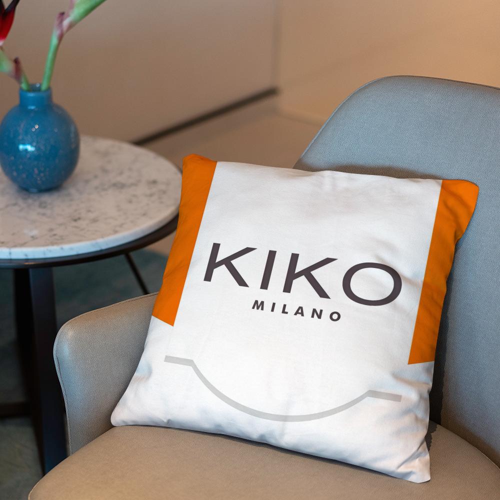 kiko Cushion Cover 2-in-1 Reversible Plush Pillow Cover | Car/Sofa/Bed | Perfect Gift