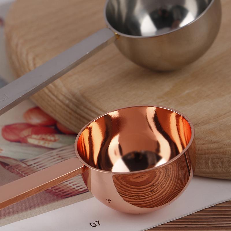 Coffee Scoop Tablespoon Exact 30Ml Stainless Steel Measuring Long Handled Spoon
