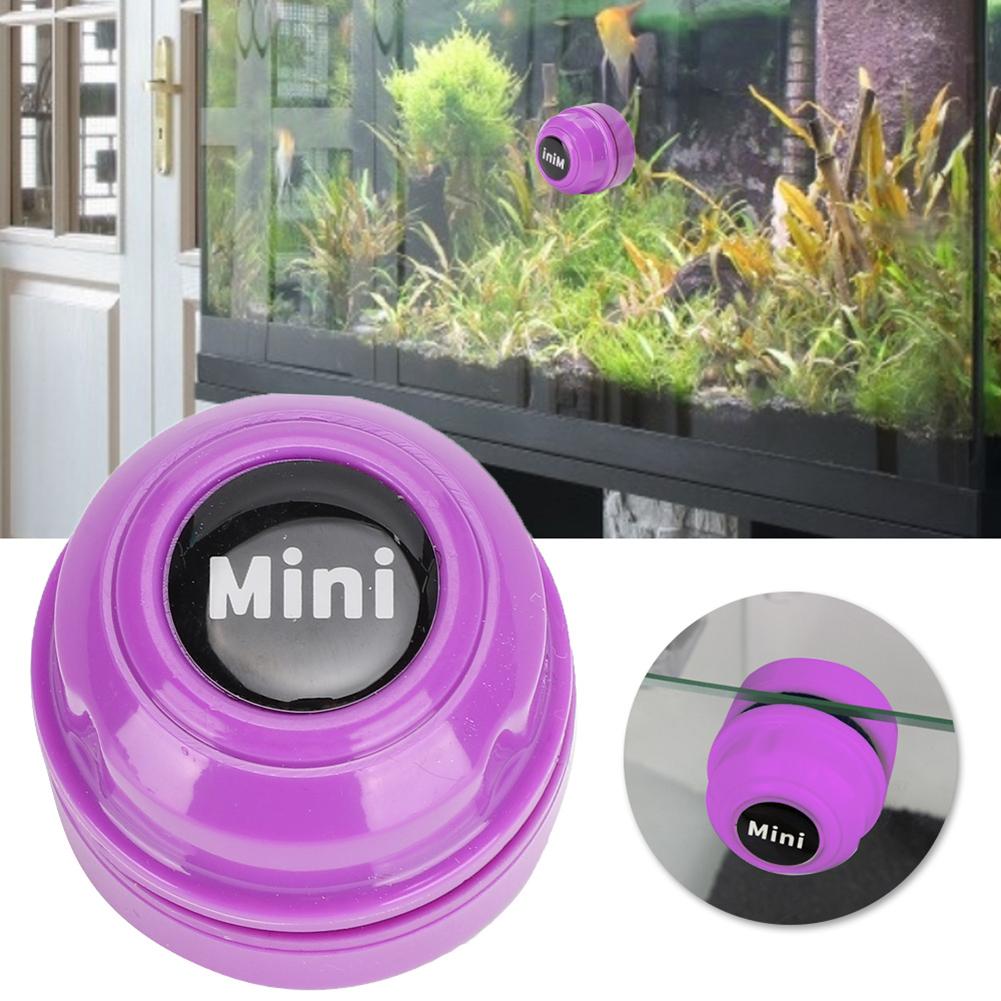 Mini Fish Tank Strong Magnetic Cleaning Brush Aquarium Glass Algae Removal Wiping Cleaner Scrubber