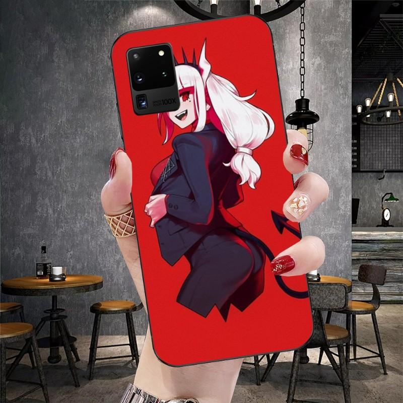 

Чехол для телефона Helltaker для Samsung Galaxy S6 S7 S8 S9 S10 S21 S22 Plus Ультрамягкий черный чехол для телефона Galaxy S6 Edge