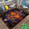 Colorful Mandala Galaxy Pattern Carpet Rug for Home Decoration Suitable for use as an anti-slip for living room bedroom sofas