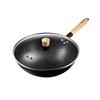 Zhang Xiaoquan Raffinierter Gusseisen-Wok mit Deckel