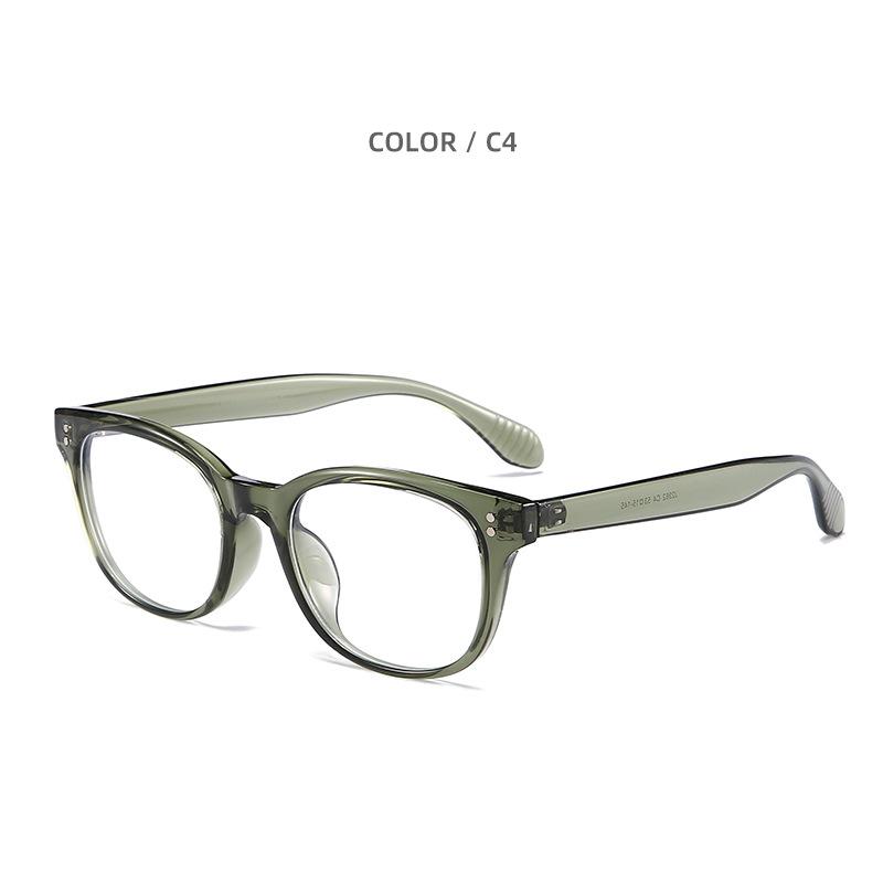 

2025 new rice nail glasses frame retro versatile black anti-blue light glasses frame can be matched with myopia glasses for women