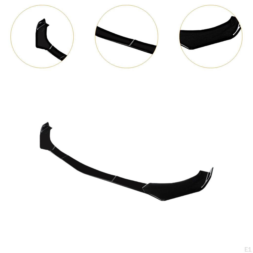 Front Lip Spoiler for Vehicle , Adjustable And Easy Installation