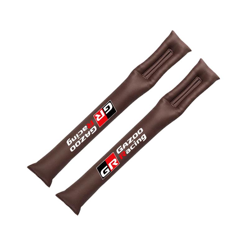 Toyota Car Seat Gap Plug Leather Cotton Sealing Strip Accessories For Toyota GR Corolla Yaris Aygo Prius CHR Camry Auris Avensis
