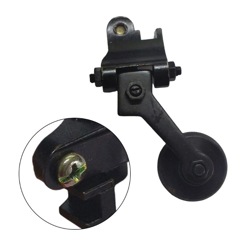 Sewing Machine Roller Presser Metal Roller Presser Foot For Thick Leather Fabric Hemming And Embroidery Sewing Project