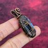 Tree Of Life Labradorite Gemstone Pendant Handmade Copper Wire Wrapped Pendant