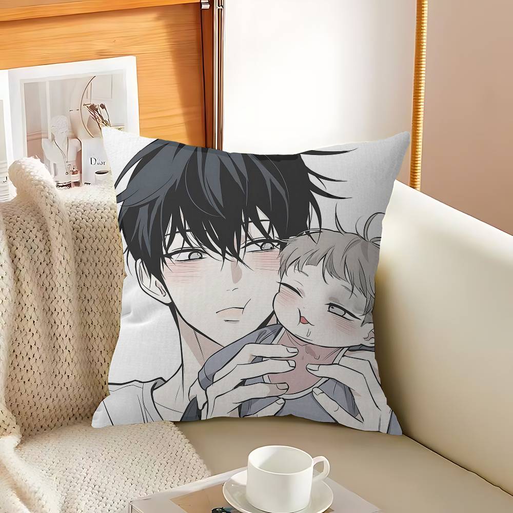 Comic Low Tide In Twilight Pillow Cover Sofa Cushion Cover Home Room Decoration Children Gift