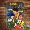 CONANFUTUREZ "Future Boy CONAN" Artwork - Waterproof Dustproof Wall Decor, Aesthetic Art for Home Bar Cafe