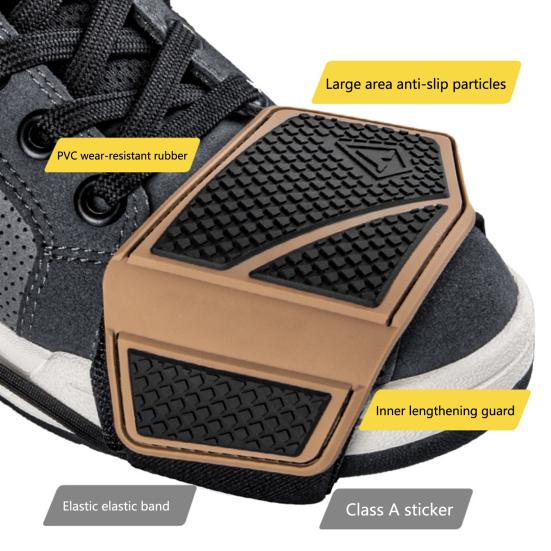 1 Pieza Almohadilla Protectora para Palanca de Cambios de Motocicleta Resistente al Desgaste Antideslizante Protector para Zapatos de Motocicleta Protector de Palanca de Cambios Suministro para Exteriores