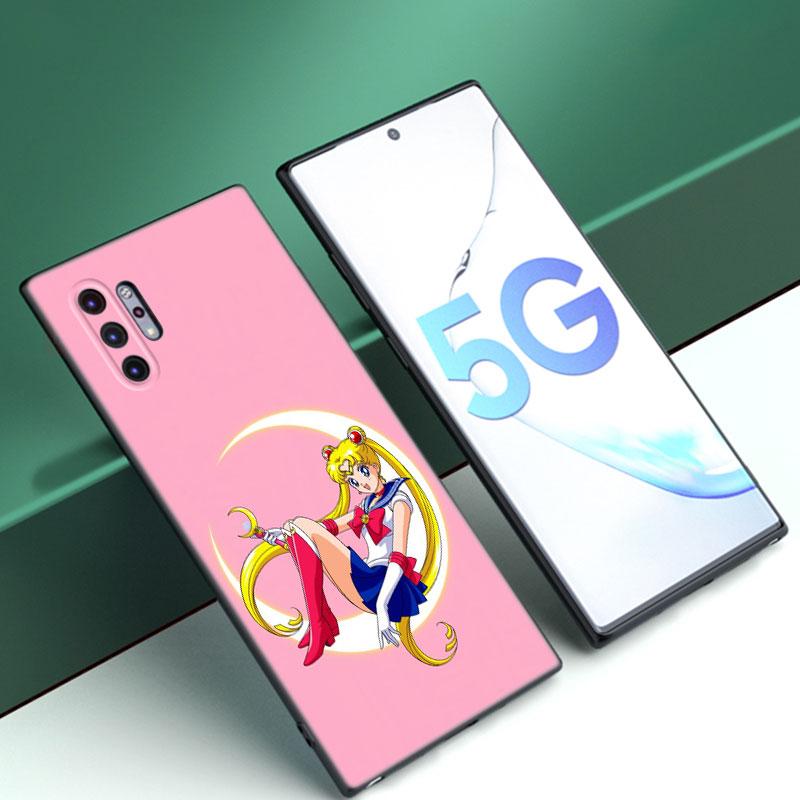 Anime Sailor Moon Telefon Fall Für Samsung M30 M31 S Hinweis 10 Lite 20 M04 M13 M32 M14 M23 M33 M34 M42 m52 M53 M54 M11 M12 M21 M22