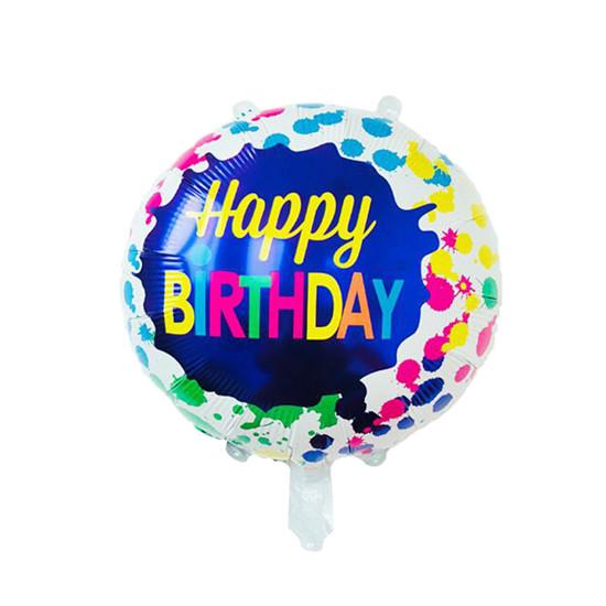 18. Geburtstag Luftballons, 30 Stück – Blaue Konfetti-Latexballons, 12 Zoll, Für Partydeko Innen & Außen