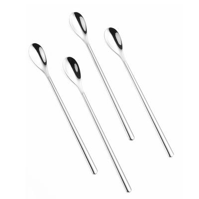 Mixing Spoon Stainless Steel Long Handle Coffee Stirrer Bar Cocktail Stirring Spoon