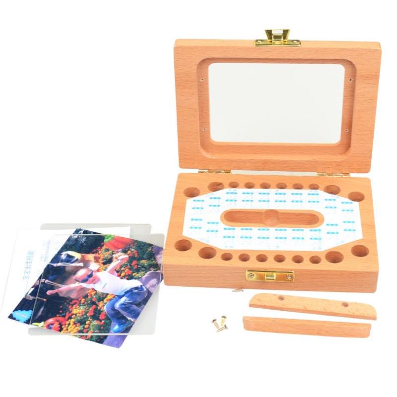 Baby Tooth Box Cartoon Dog Fresh-Keeping Box Baby Tooth Storage Room Safety and Health Gift