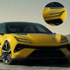 Für Lotus Emeya 2025-2026 Hochglanz Rauchschwarz Vorgeschnitten Scheinwerfer Schutzfolie TPU PPF Kit Kratzfest Vinyl Wrap Abdeckung