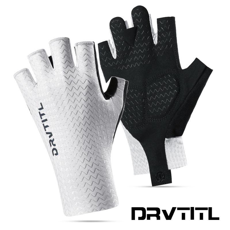 Guanti da Ciclismo Estivi Unisex: Protezione solare, Assorbimento degli urti, Antiscivolo, Traspirante per Ciclismo su Strada e Mountain Bike