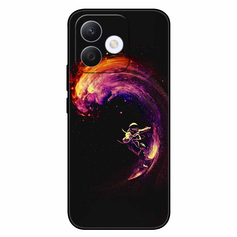 For Honor X60i Case Soft Silicone TPU Cat Lion Fashion Back Cover for Huawei Honor X60i 5G Cases HonorX60i Shockproof Cartoon