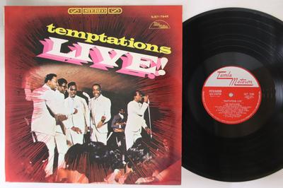 LP Record TEMPTATIONS  Live SJET7946 TAMLA MOTOWN 1967 Japan SoulFunk Used