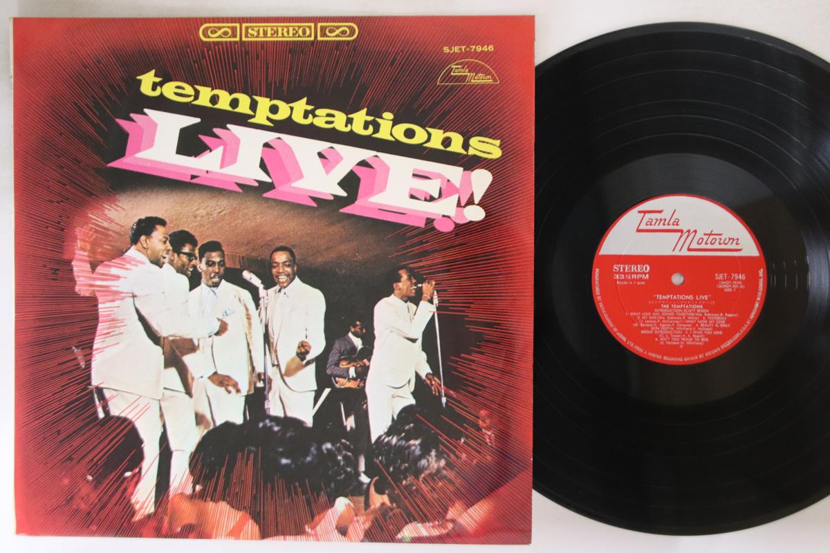 

LP Пластинка TEMPTATIONS - Live SJET7946 TAMLA MOTOWN 1967 Япония Соул/Фанк Б/У