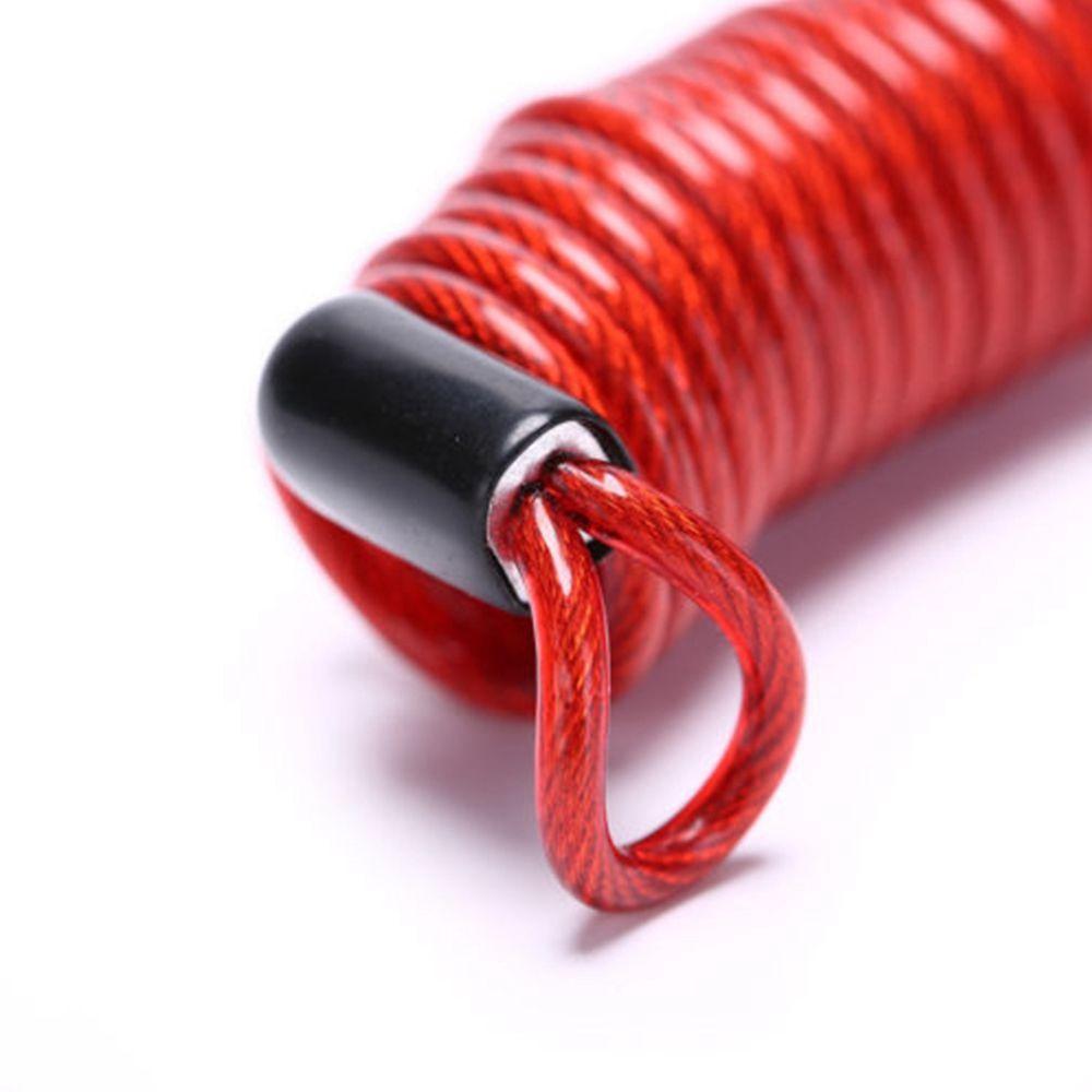 Motorcycle Theft Protection Spring Cable locks Disc Brake Bag Alarm Disc lock Anti-theft rope
